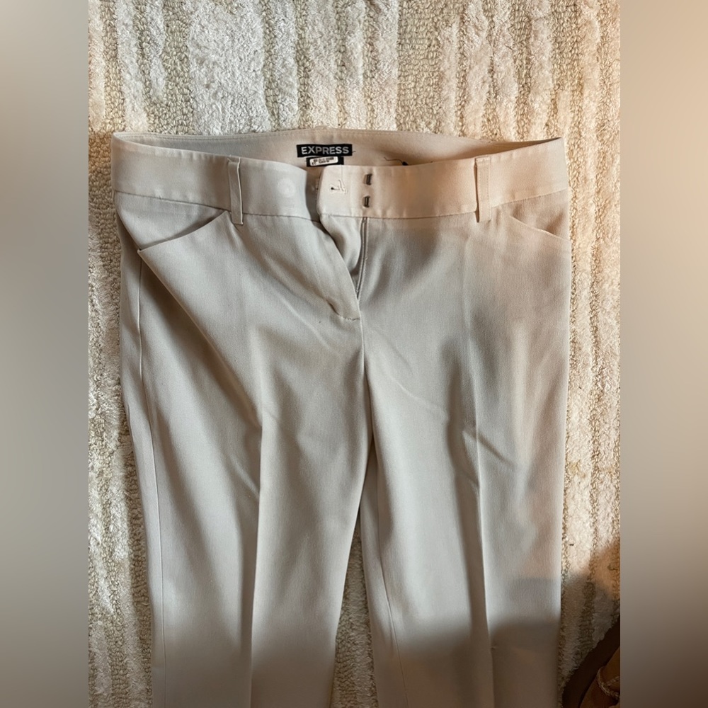 Women’s Express Editor Pant, light grey